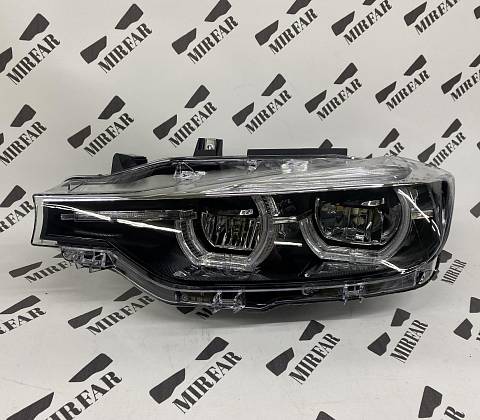 Фара левая BMW 3 series F30 2015-2020 Рестайлинг Full Led Black