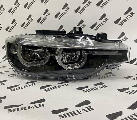 Фара правая BMW 3 series F30 2015-2020 Рестайлинг Full Led Black